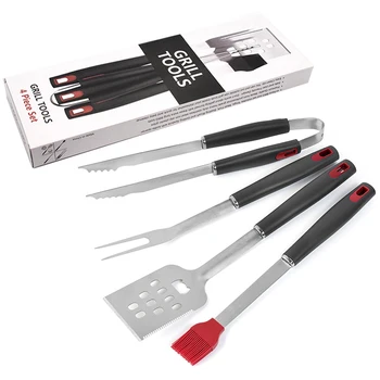 4pcs/Set Stainless Steel Barbecue Grilling Set BBQ Utensil Fork Shovel Clip Brush Camping Outdoor Kitchen Cooking Supplies
4pcs/Set Stainless Steel Barbecue Grilling Set BBQ Utensil Fork Shovel Clip Brush Camping Outdoor Kitchen Cooking Supplies