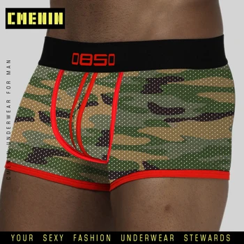 Camouflage Sexy Underwear Men Boxer Homme Mens Underwear Boxershorts Mesh Male Boxer Shorts Breathable Striped Lingerie Men BS82
Camouflage Sexy Underwear Men Boxer Homme Mens Underwear Boxershorts Mesh Male Boxer Shorts Breathable Striped Lingerie Men BS82