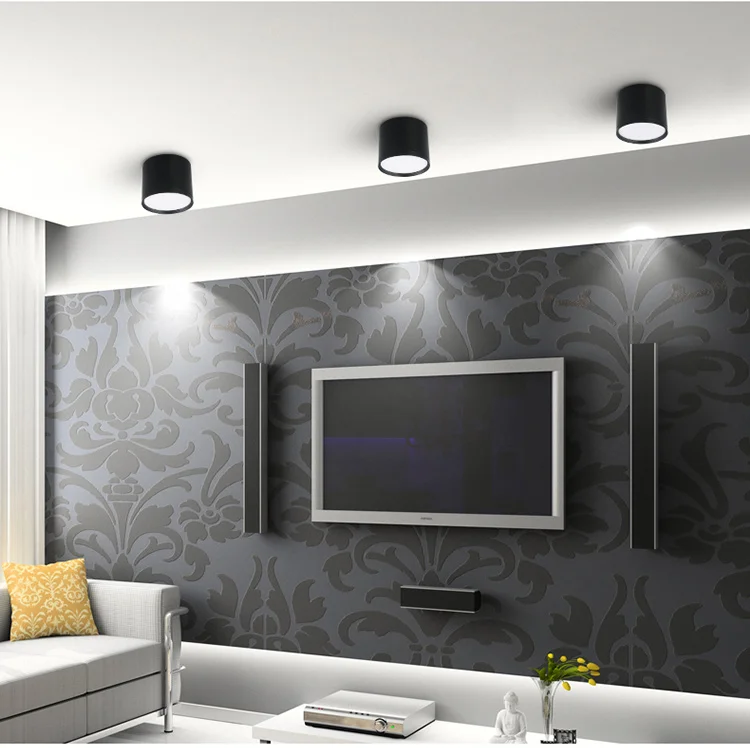 Surface Mounted LED Downlight Smart Home Motion Sensor 5W 10W 15W 20W Night Light Down Ceiling lamp PIR Infrared Panel Lamp