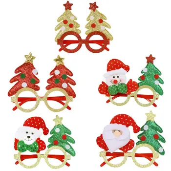 Christmas Plastic Glasses Frame Cute Cartoon Snowman Elk Tree Glitter Eyeglasses Y1AC
Christmas Plastic Glasses Frame Cute Cartoon Snowman Elk Tree Glitter Eyeglasses Y1AC