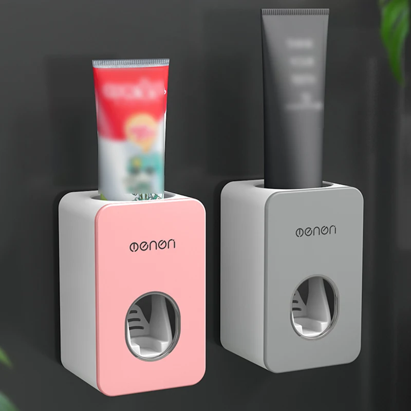 Automatic Toothpaste Dispenser Bathroom Accessories Set Toothpaste Squeezer Toothbrush Holder Wall Mount Rack Tooth Brush Holder
Automatic Toothpaste Dispenser Bathroom Accessories Set Toothpaste Squeezer Toothbrush Holder Wall Mount Rack Tooth Brush Holder