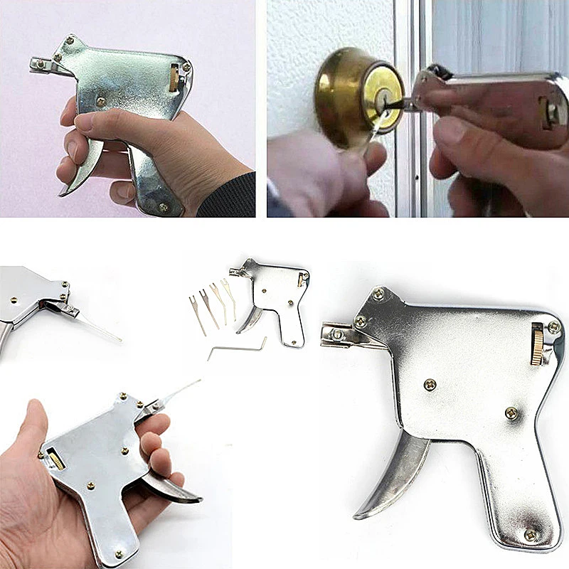 Stainless Steel Lock Pick Set Door Opener Broken Key Remover Kit Locksmith Practice Repair Tools
Stainless Steel Lock Pick Set Door Opener Broken Key Remover Kit Locksmith Practice Repair Tools