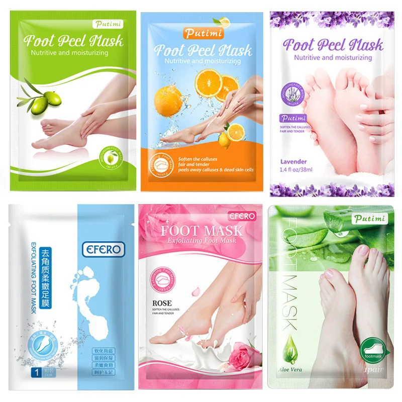 6pack Exfoliating Foot Mask Whitening Moisturizing Feet Peeling Mask Foot Spa Mask Pedicure Socks Foot Patches Dead Skin Remover
6pack Exfoliating Foot Mask Whitening Moisturizing Feet Peeling Mask Foot Spa Mask Pedicure Socks Foot Patches Dead Skin Remover