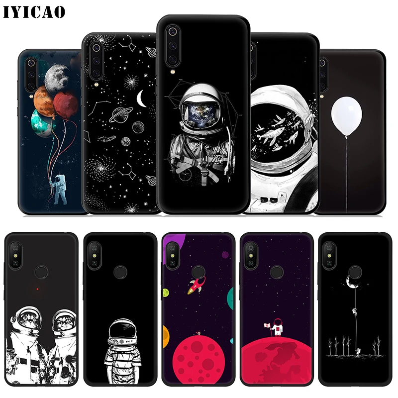 IYICAO Space Astronaut Moon Soft Case for Xiaomi Mi A3 A2 A1 9T CC9E CC9 9 8 6 Se Lite F1 MAX 3 5X 6X MiA1 MiA2 MiA3 Cover
IYICAO Space Astronaut Moon Soft Case for Xiaomi Mi A3 A2 A1 9T CC9E CC9 9 8 6 Se Lite F1 MAX 3 5X 6X MiA1 MiA2 MiA3 Cover
