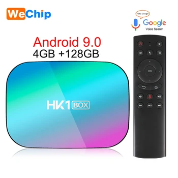4GB RAM 128GB ROM Smart TV Box Android 9.0 Amlogic S905X3 1000M 2.4/5G Wifi BT Google Voice Search Youtube HD HK1 Media Player
4GB RAM 128GB ROM Smart TV Box Android 9.0 Amlogic S905X3 1000M 2.4/5G Wifi BT Google Voice Search Youtube HD HK1 Media Player