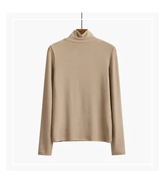 New versatile thin section Slim bottoming shirt women's autumn and winter long-sleeved t-shirt
New versatile thin section Slim bottoming shirt women's autumn and winter long-sleeved t-shirt