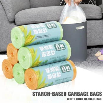 Corn Biodegradable Household Garbage Bags Disposable Toilet Cleaning Kitchen Trash Bags 30PCS Thicker Plastic Bags
Corn Biodegradable Household Garbage Bags Disposable Toilet Cleaning Kitchen Trash Bags 30PCS Thicker Plastic Bags
