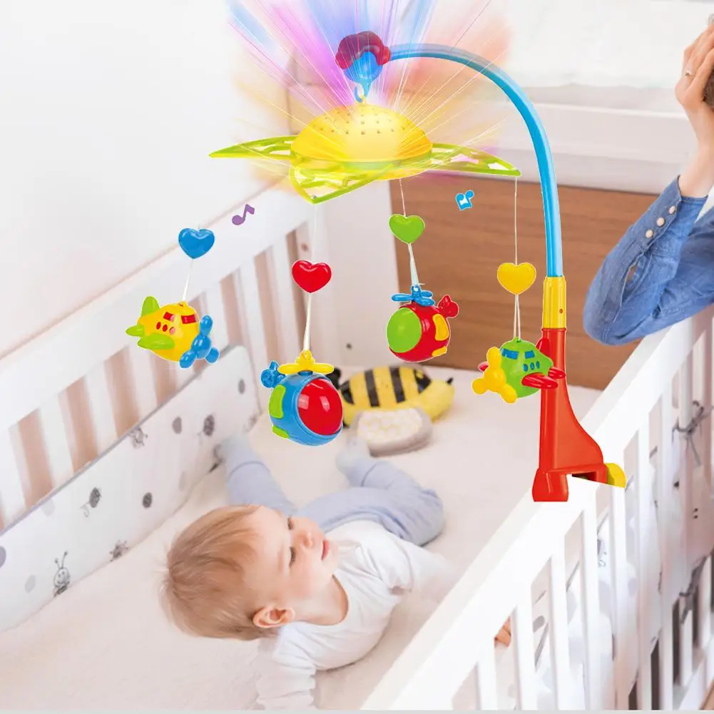 baby mobile with lights and music
