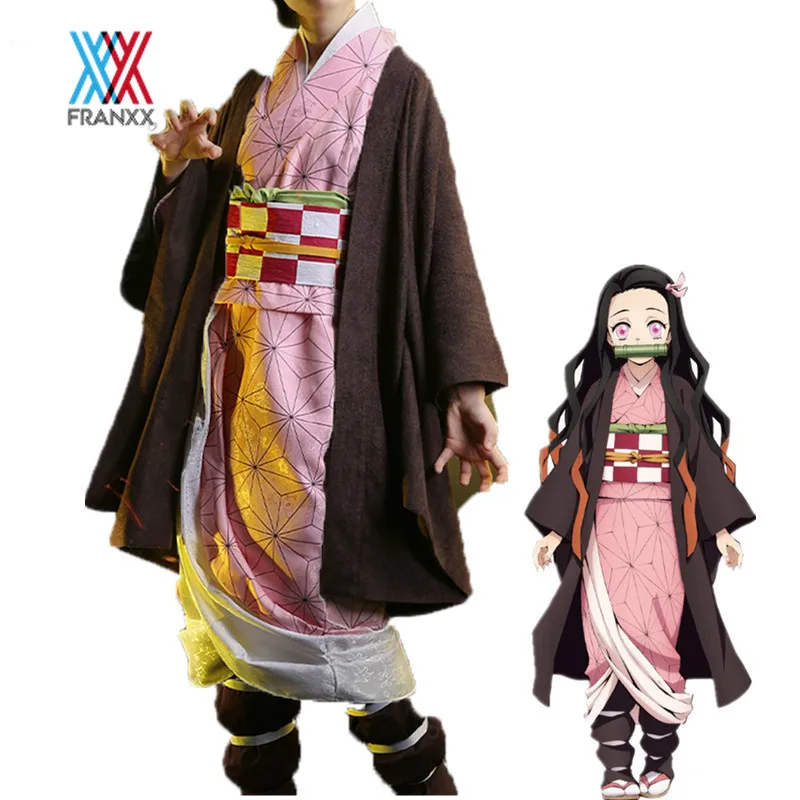 Demon Slayer:Kimetsu no Yaiba Kamado Nezuko Agatsuma Zenitsu Tomioka Giyuu Kamado Nezuko Kimono Uniforms Wigs Cosplay Costume
Demon Slayer:Kimetsu no Yaiba Kamado Nezuko Agatsuma Zenitsu Tomioka Giyuu Kamado Nezuko Kimono Uniforms Wigs Cosplay Costume