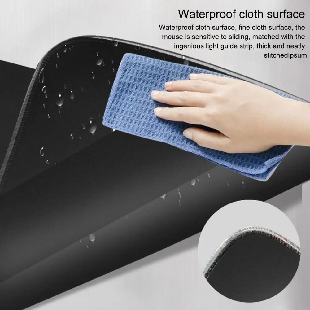 Mousepad Professional 10W Non-slip RGB Light Gaming Mouse Cushion for Home Mousemat Mouse Mat 
Mousepad Professional 10W Non-slip RGB Light Gaming Mouse Cushion for Home Mousemat Mouse Mat