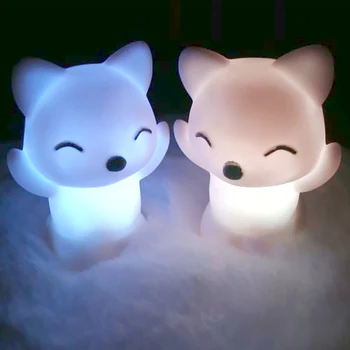 Lovely Foxes Shape LED Night Light Lamp 7 Changing Colors Energy Saving Decorations TSH Shop
Lovely Foxes Shape LED Night Light Lamp 7 Changing Colors Energy Saving Decorations TSH Shop