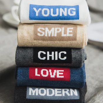 2020 New Men's Cotton Fashion Casual Socks Warm High Quality Deodorant Letter Printed Men's Business Dress Socks For Man Gift
2020 New Men's Cotton Fashion Casual Socks Warm High Quality Deodorant Letter Printed Men's Business Dress Socks For Man Gift