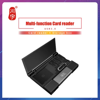 Kawau C350D Storage box version OTG Multi-function USB3.1 card reader SD TF dual card slot Mobile phone and computer universal
Kawau C350D Storage box version OTG Multi-function USB3.1 card reader SD TF dual card slot Mobile phone and computer universal