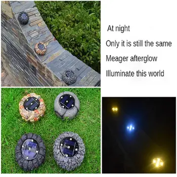 1pc DIY Creative Simulation Stone Underground Light Solar Underground Light Waterproof Solar Outdoor Garden Path Ground Light
1pc DIY Creative Simulation Stone Underground Light Solar Underground Light Waterproof Solar Outdoor Garden Path Ground Light