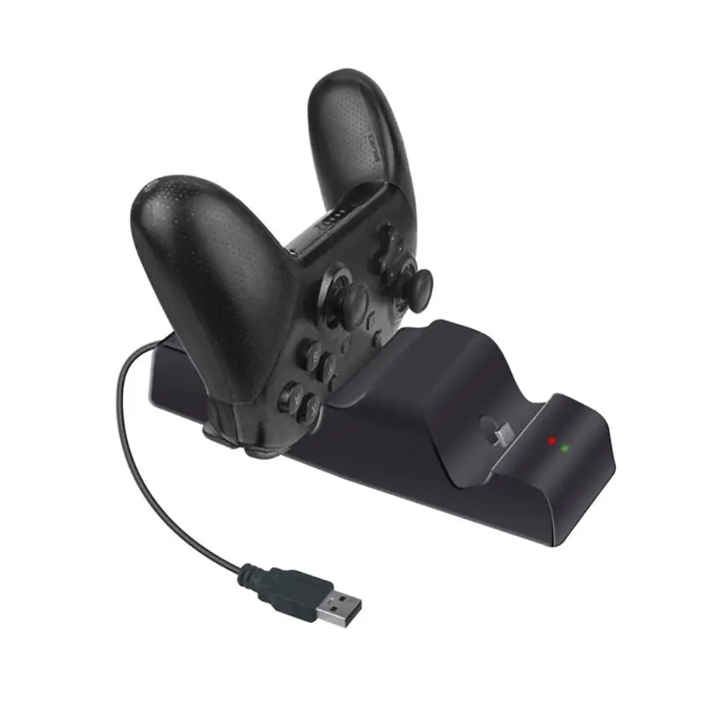 Durable Charging Dock Station Stand with Data Cable for Switch Lite/NS Pro Handle Gaming Controller Accessories U50D for PS4
Durable Charging Dock Station Stand with Data Cable for Switch Lite/NS Pro Handle Gaming Controller Accessories U50D for PS4