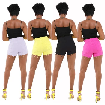 Women Sexy Hot Denim Wear Casual Club Summer Denim Shorts 6 Color 4 Buttons up Tassel Asymmetric Cut Ripped Jeans Shorts
Women Sexy Hot Denim Wear Casual Club Summer Denim Shorts 6 Color 4 Buttons up Tassel Asymmetric Cut Ripped Jeans Shorts