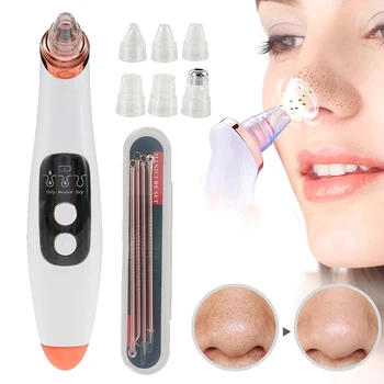 5 Replaced Heads Blackhead Remover+4Pcs Acne Needle Blackhead Extractor Face Pore Vacuum Pimple Skin Tag Nose Cleansing Tools
5 Replaced Heads Blackhead Remover+4Pcs Acne Needle Blackhead Extractor Face Pore Vacuum Pimple Skin Tag Nose Cleansing Tools