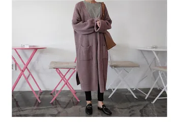 Retro Korean-Style CHIC Mid-length Rolled Solid Color Lazy Loose Knit Long-Sleeve Sweater Jacket Women's
Retro Korean-Style CHIC Mid-length Rolled Solid Color Lazy Loose Knit Long-Sleeve Sweater Jacket Women's