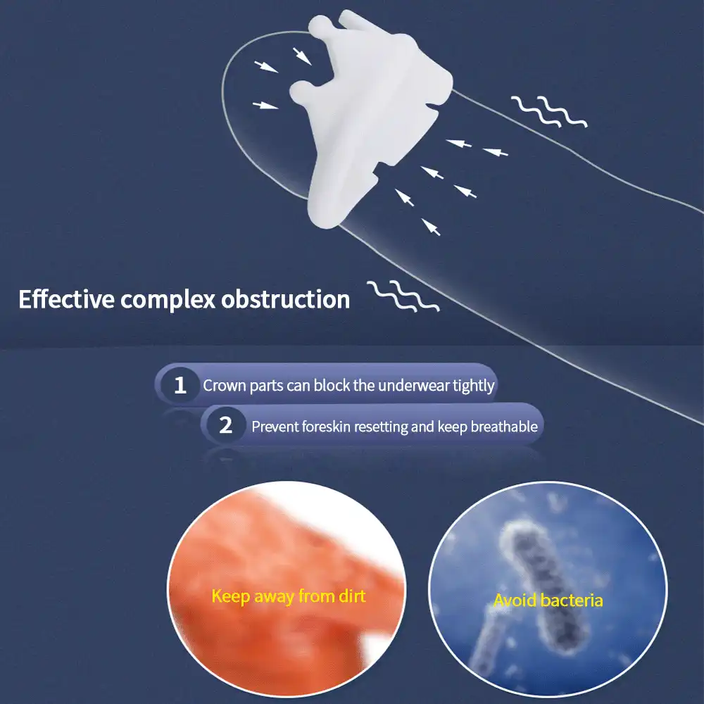 male chastity cage crown shape cock ring dick penis ring sex