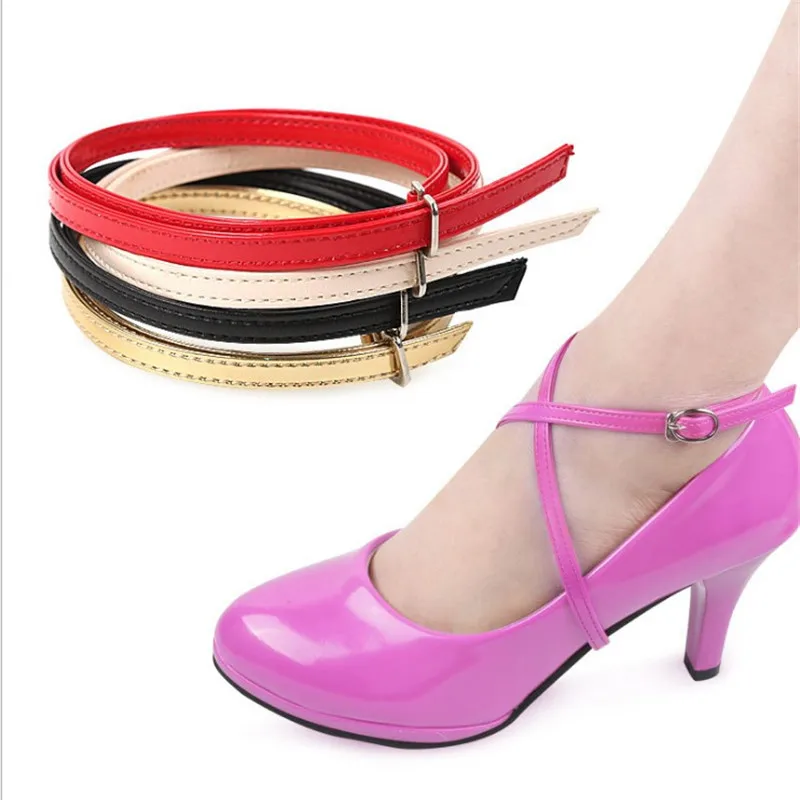 1Pair Women Shoelaces for High Heels Holding Loose Anti-skid Triangle Bundle Laces Tie Straps Adjustable Belt Ankle Tie Straps
1Pair Women Shoelaces for High Heels Holding Loose Anti-skid Triangle Bundle Laces Tie Straps Adjustable Belt Ankle Tie Straps