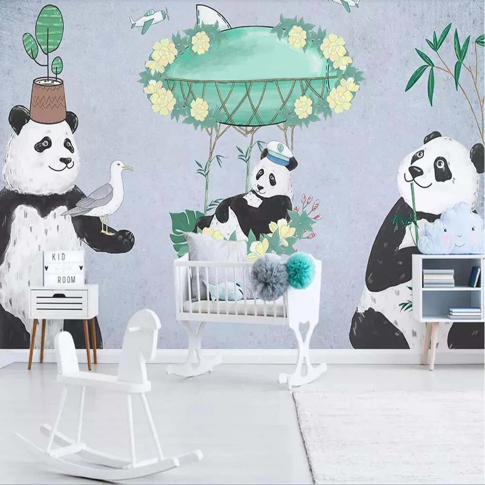 Drop Shipping Custom 3D Wallpaper Mural Modern Black And White Cartoon Panda Children Room Background Wall Decoration Wallpaper
Drop Shipping Custom 3D Wallpaper Mural Modern Black And White Cartoon Panda Children Room Background Wall Decoration Wallpaper