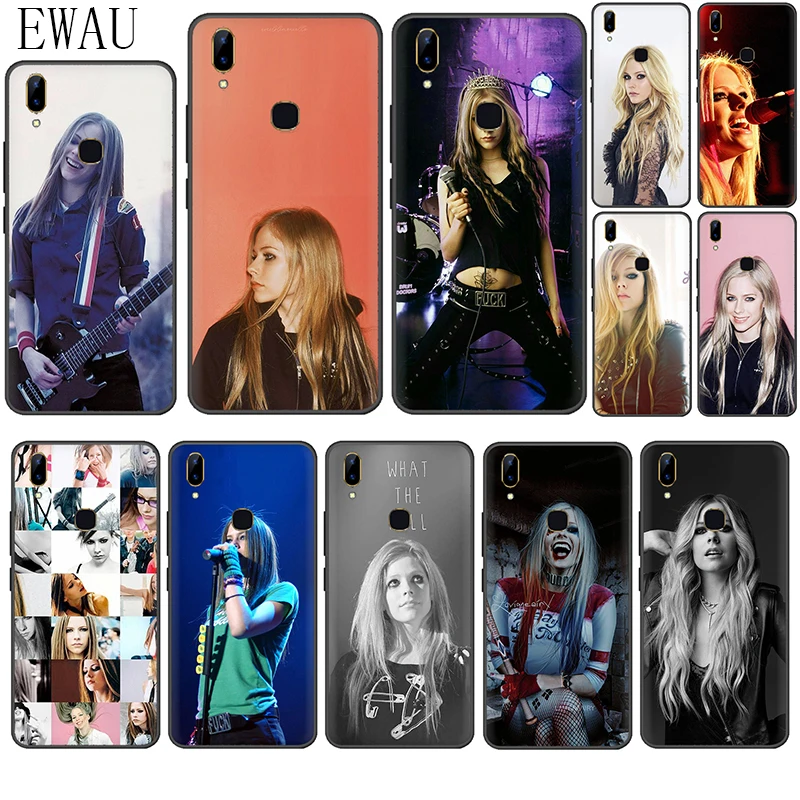 EWAU Avril Lavigne Silicone phone case for VIVO Y53 Y55s Y81s Y79 V9 V11 V15 Pro Y69 Y71 Y91C Y93 Y66 X9s Z5X
EWAU Avril Lavigne Silicone phone case for VIVO Y53 Y55s Y81s Y79 V9 V11 V15 Pro Y69 Y71 Y91C Y93 Y66 X9s Z5X