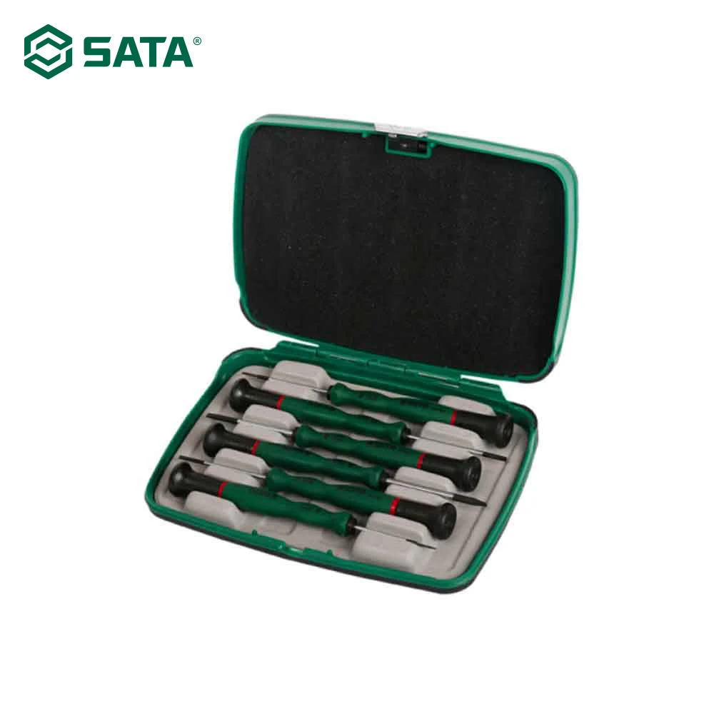 SATA 6pcs Master Precision Screwdriver Set Slotted Tips Hand Tool Precision small screwdriver batch set for notebook 09311
SATA 6pcs Master Precision Screwdriver Set Slotted Tips Hand Tool Precision small screwdriver batch set for notebook 09311