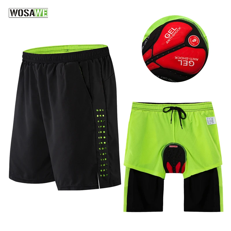 WOSAWE MTB Cycling Shorts Quick Dry Downhill Off Road Bike Bicycle Shorts With 3D Silicone Gel Padded Underwear Baggy Shorts Men
WOSAWE MTB Cycling Shorts Quick Dry Downhill Off Road Bike Bicycle Shorts With 3D Silicone Gel Padded Underwear Baggy Shorts Men