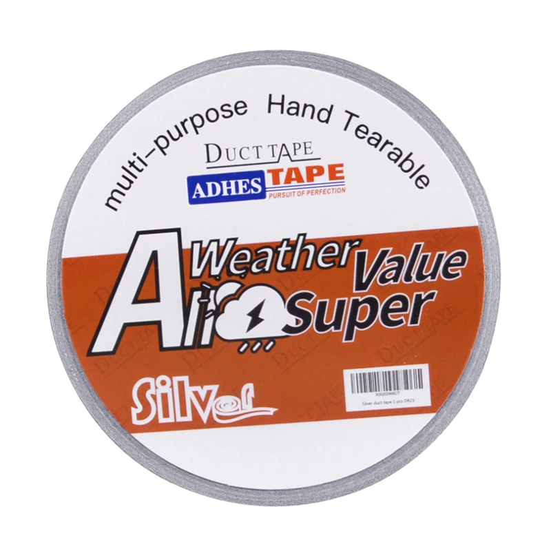 Generic ADHES Heavy Duty Silver Duct Tape For Emergency Repairs And