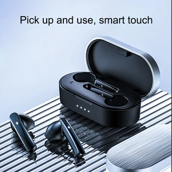 TWS Wireless Headset Bluetooth Earphones Waterproof Music Headphones Sports Earbuds Business Headset Work on all Smartphones
TWS Wireless Headset Bluetooth Earphones Waterproof Music Headphones Sports Earbuds Business Headset Work on all Smartphones