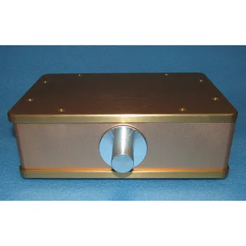 All aluminum chassis passive front stage, precision, non-inductive, low noise, distortion <0.0001% bandwidth up to 50MHz
All aluminum chassis passive front stage, precision, non-inductive, low noise, distortion <0.0001% bandwidth up to 50MHz