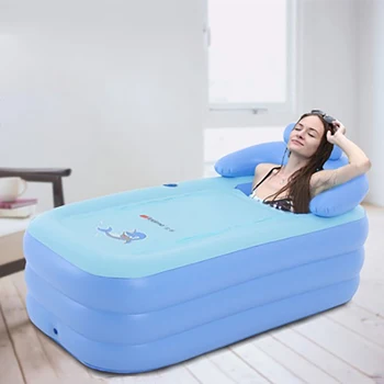 Inflatable Bath Folding Adult Portable Inflatable Bathtub Blow Up Air Bath Tub PVC Anti-Slippery Air Pump Family Bathroom SPA
Inflatable Bath Folding Adult Portable Inflatable Bathtub Blow Up Air Bath Tub PVC Anti-Slippery Air Pump Family Bathroom SPA
