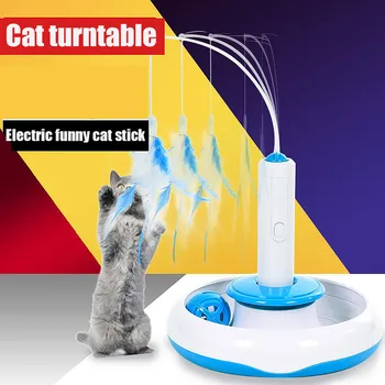 Teaser Cat Toy For Multifunction Electric Interactive Rotating Pet Funny Artificial Colorful Cat Teaser Toy Pet Supplies
Teaser Cat Toy For Multifunction Electric Interactive Rotating Pet Funny Artificial Colorful Cat Teaser Toy Pet Supplies