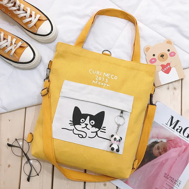 2019 New Style Anime Canvas Bag Women's Shoulder Large Capacity Schoolbag-Double Back
2019 New Style Anime Canvas Bag Women's Shoulder Large Capacity Schoolbag-Double Back