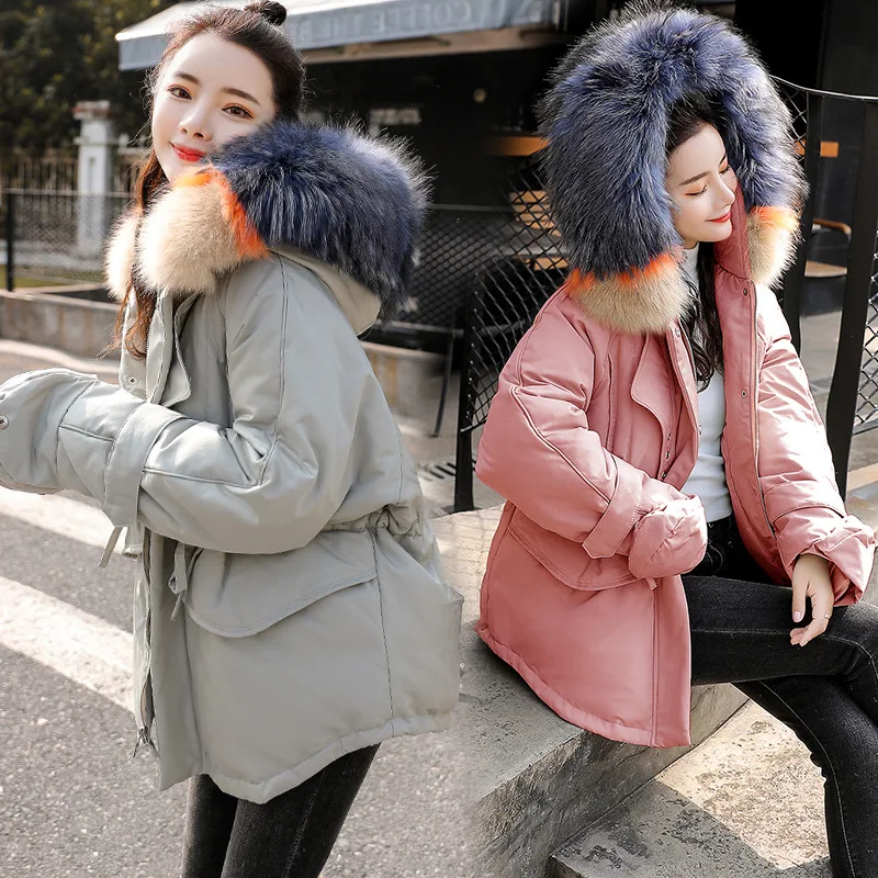 2019 Winter New Style Korean-style down Coat Short Cotton Coat Loose-Fit Large Fur Collar Short-height Cotton-padded Clothes WOM
2019 Winter New Style Korean-style down Coat Short Cotton Coat Loose-Fit Large Fur Collar Short-height Cotton-padded Clothes WOM