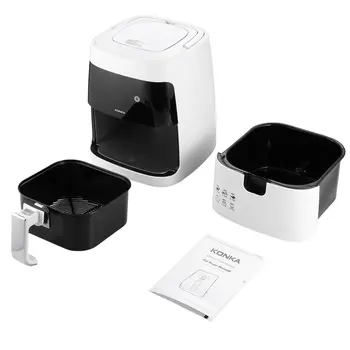 Microcomputer Intelligent Control KONKA KGKZ-2501 110V 2.5L Smokeless Electric Air Fryer French Fries Machine Non-stick Fryer
Microcomputer Intelligent Control KONKA KGKZ-2501 110V 2.5L Smokeless Electric Air Fryer French Fries Machine Non-stick Fryer