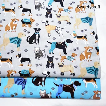 Printed Cartoon Dog Baby Cotton Twill Quilting Fabrics by half meter for DIY Sewing Kids Bed Sheet Dress making cotton fabric
Printed Cartoon Dog Baby Cotton Twill Quilting Fabrics by half meter for DIY Sewing Kids Bed Sheet Dress making cotton fabric