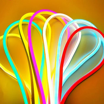 Neon String 2835 SMD Flexible EL LED Strip Light 120LEDS/M Waterproof With Silica Gel For Party Wedding Christmas Decor
Neon String 2835 SMD Flexible EL LED Strip Light 120LEDS/M Waterproof With Silica Gel For Party Wedding Christmas Decor