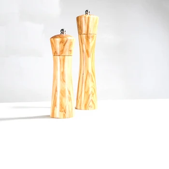 Olive Wood Pepper Mill Manual Grinder Carbon Steel Core High End Seasoning Pepper Salt Mill
Olive Wood Pepper Mill Manual Grinder Carbon Steel Core High End Seasoning Pepper Salt Mill