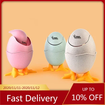 Desktop Multi-purpose Egg-type Garbage Storage Home Portable Candy Storage Creative Irregular Shape Pen Holder Mini Trash Can
Desktop Multi-purpose Egg-type Garbage Storage Home Portable Candy Storage Creative Irregular Shape Pen Holder Mini Trash Can