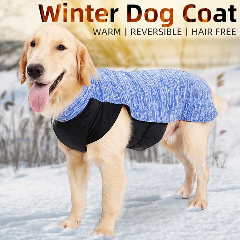 Pet Clothes For Dog Winter Warm Double-sided Sleeveless Jacket Thickening Coat Puppy Chihuahua Teddy Outfit Turtleneck Vest
Pet Clothes For Dog Winter Warm Double-sided Sleeveless Jacket Thickening Coat Puppy Chihuahua Teddy Outfit Turtleneck Vest