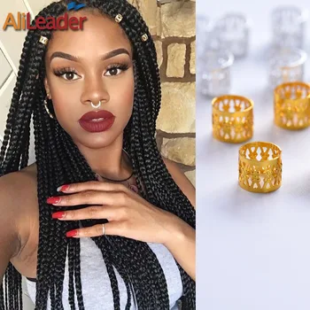 Alileader Tube Beads Golden Silver Rings For Braids Jewelry Ring Dread Dreadlock Beads Adjustable Braid Cuffs Hollow Hair Beads
Alileader Tube Beads Golden Silver Rings For Braids Jewelry Ring Dread Dreadlock Beads Adjustable Braid Cuffs Hollow Hair Beads