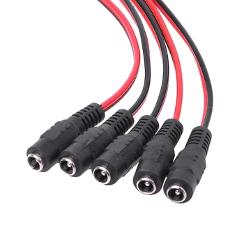 5 Pcs 5.5x2.1mm Female DC Power Plug Connector CCTV PSU Pigtail Cable Jack 12V
5 Pcs 5.5x2.1mm Female DC Power Plug Connector CCTV PSU Pigtail Cable Jack 12V