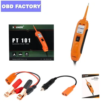 XTUNER PT101 DC/AC Electrical System Diagnostic Tool 12V/24V Power Probe Circuit Tester Car Battery Tester Voltage Test
XTUNER PT101 DC/AC Electrical System Diagnostic Tool 12V/24V Power Probe Circuit Tester Car Battery Tester Voltage Test