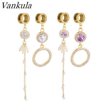 Vankula Wedding Ear Plugs Tunnels 316L Stainless Steel Body Piercing Jewelry Dangle Earrings Pair Selling
Vankula Wedding Ear Plugs Tunnels 316L Stainless Steel Body Piercing Jewelry Dangle Earrings Pair Selling
