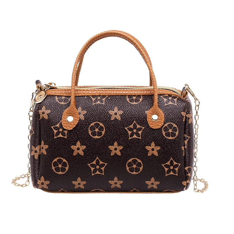 Mini Printed Boston Bag Ladies' Cute Shoulder Bag 2019 zhen tou xing Phone Bag Cross Border Single-shoulder Bag for Women
Mini Printed Boston Bag Ladies' Cute Shoulder Bag 2019 zhen tou xing Phone Bag Cross Border Single-shoulder Bag for Women