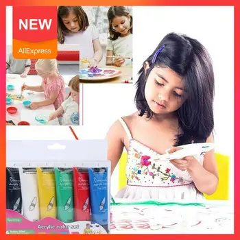 6 Colors Acrylic Paint Drawing Children Learner Painting Tool For Clothing Art Glass Fabric Nail Polish Drawing N1H9
6 Colors Acrylic Paint Drawing Children Learner Painting Tool For Clothing Art Glass Fabric Nail Polish Drawing N1H9