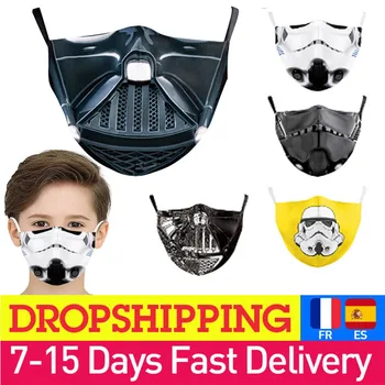 Star Wars Cosplay Masks 3D Print Half Face Mask Washable Dust-proof Adult Filter Respirator Reusable Mascarilla Mouth Mask PM2.5
Star Wars Cosplay Masks 3D Print Half Face Mask Washable Dust-proof Adult Filter Respirator Reusable Mascarilla Mouth Mask PM2.5