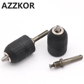 Keyless Drill Chuck SDS Adaptor Capacity 1/2 x 20 UNF Keyless Impact hammer Drill Chuck Wholesale Clamping Range 2-13mm Tools
Keyless Drill Chuck SDS Adaptor Capacity 1/2 x 20 UNF Keyless Impact hammer Drill Chuck Wholesale Clamping Range 2-13mm Tools