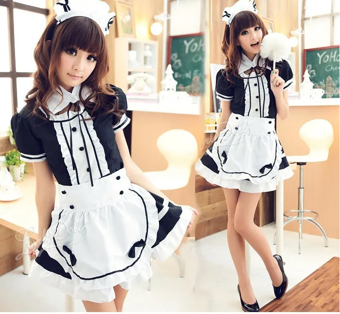 Sexy Maid Costumes Cosplay Sweet Women Men Unisex Gothic Lolita Dress French Sissy Halloween Uniform Plus Size Anime Clothing
Sexy Maid Costumes Cosplay Sweet Women Men Unisex Gothic Lolita Dress French Sissy Halloween Uniform Plus Size Anime Clothing
